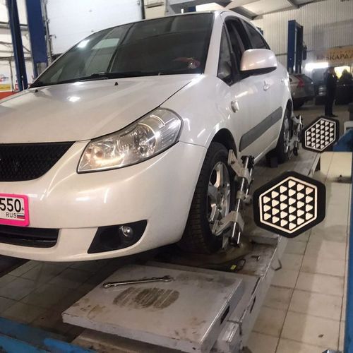 Сход-развал Suzuki SX4 в Коломне